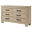 Commode de chambre 6 tiroirs Sansome