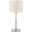 Lampe de table 16,3 "argent