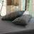 100% Washed Cotton Bedding Sheet Set 4 Pieces,1 Fitted Sheet,1 Flat Sheet and 2 Pillowcases,Comfy Textured Sheet Set-124550245-119423617