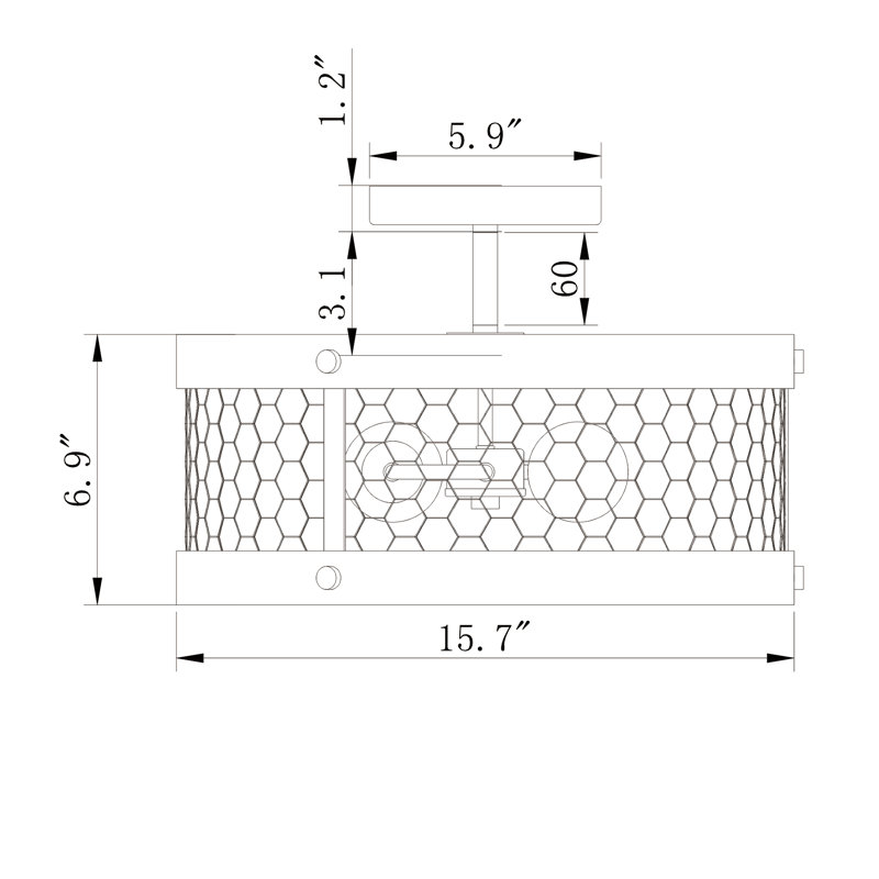 Semi Flush Mount