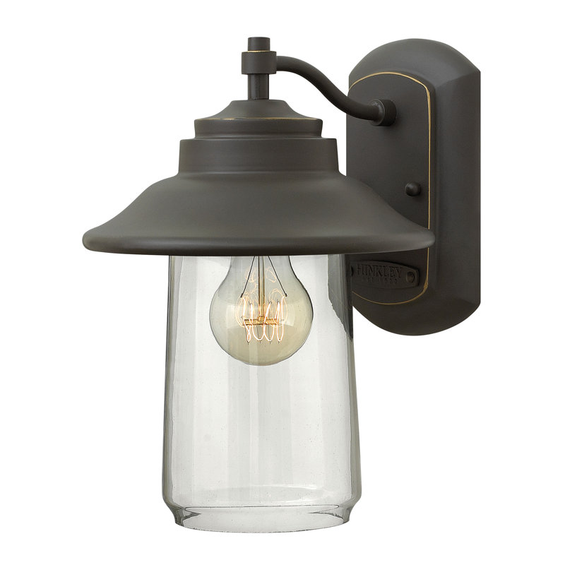 Belden Place Oil Rubbed Bronze 1 - Bulb Outdoor Wall Lantern