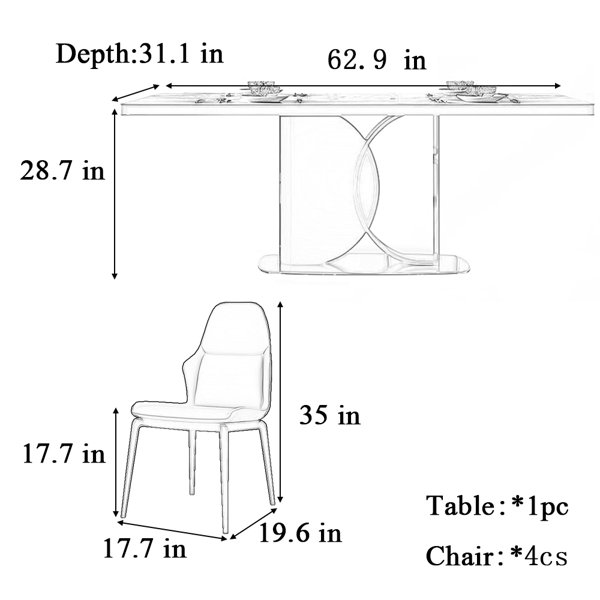 Dimensions du produit