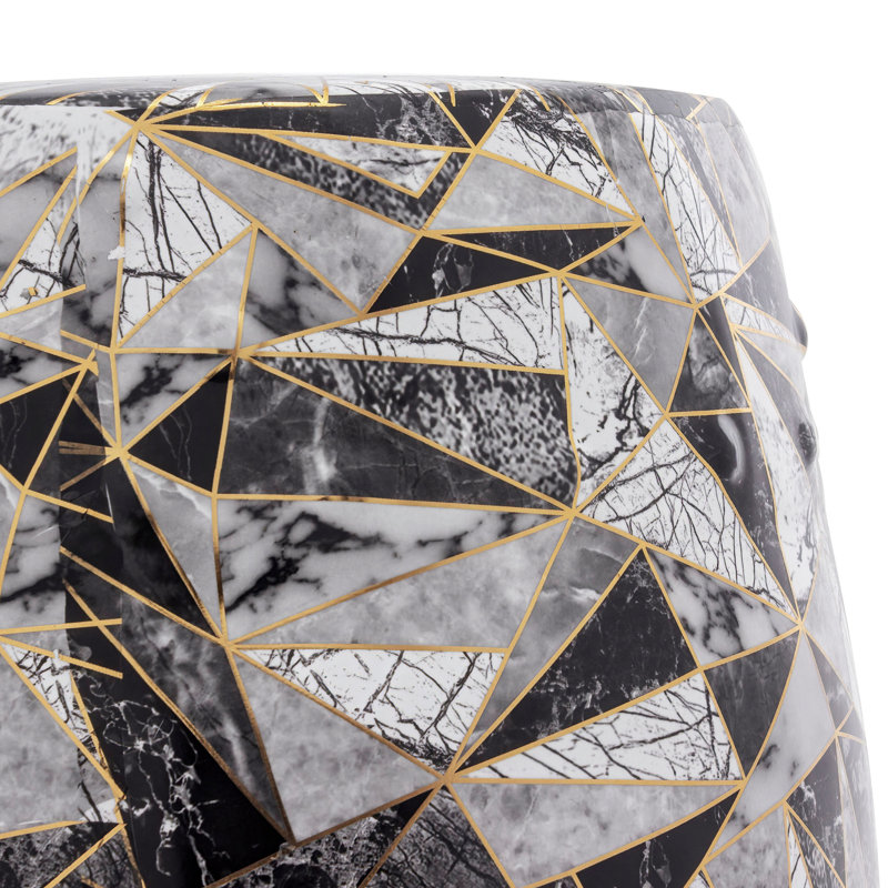 Tabouret de jardin Moquillaza, Gris