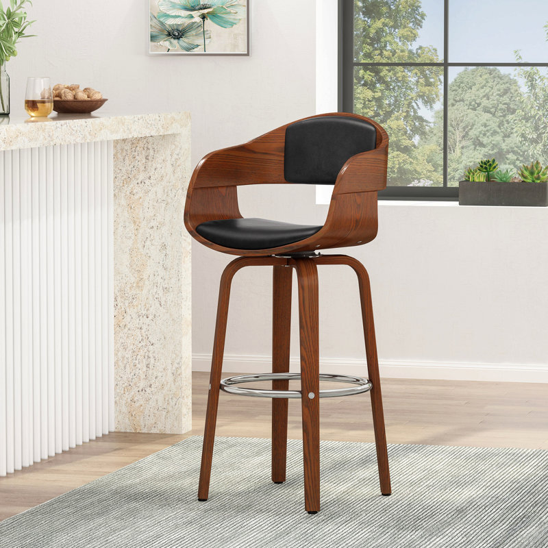 Bar Stool For Office Home, Black, Black