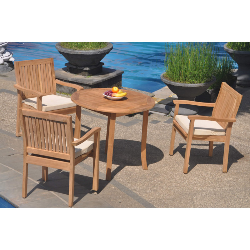 Ensemble bistro 2 personnes Jovanni, H 30,5 po x L 36 po x l 36 po, 3