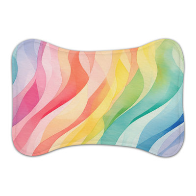 Tapis d'eau colorés 1 pièce