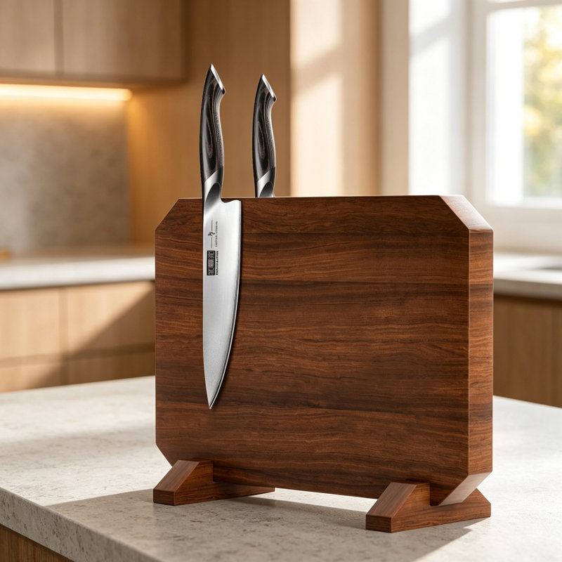 Fcbnposi Magnetic Knife Block