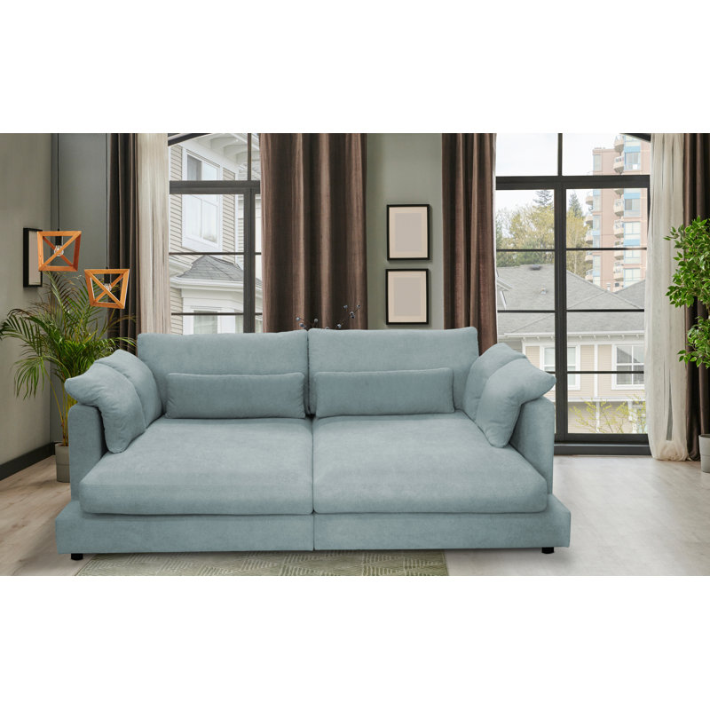 3 Seater Sleeper, Teal
