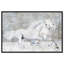 Oliver Gal Running Wild Horse - Heavy Gel Top Coat Framed Canvas Art-417923937-417923964