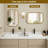 Solid Wood Frame Rounded Corner Decorative Mirror