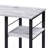 2-Shelf Rectangular Writing Desk