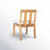 Melrose Teak Wood Outdoor Dining Side Chair with Cushion