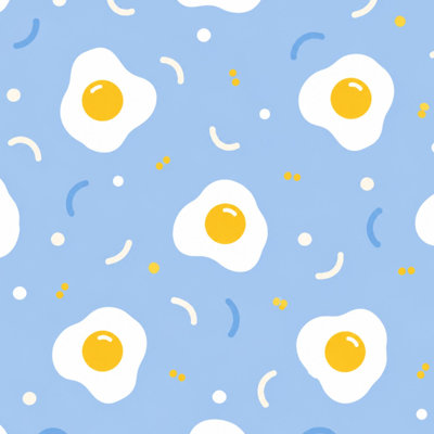 Papier peint adhésif autocollant bleu pâle et adhésif de style dessin animé, adhésif pour décoration de chambre à coucher, 17,7 po x 118 po