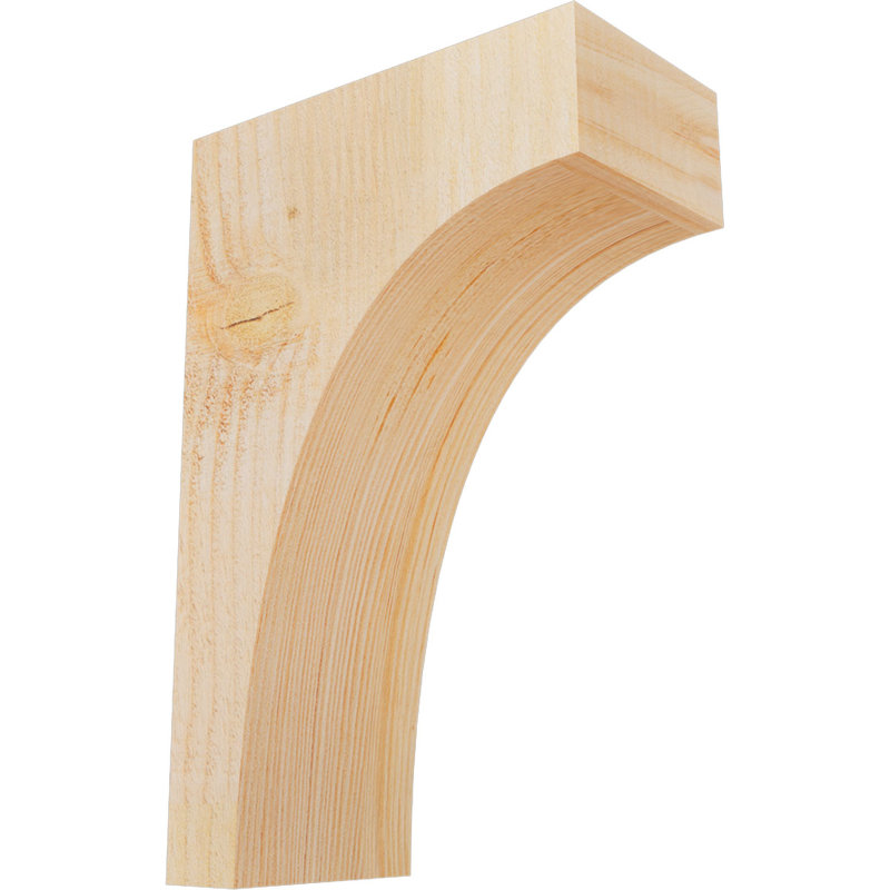 Huntington Corbel, H 12 po x l 4 po x P 8 po, Sapin de Douglas, Sciage brut