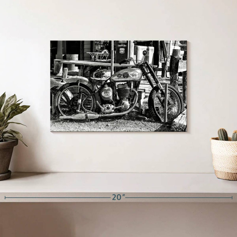 Mehar Black Arizona - Moto US 66, H 8 po x l 12 po