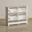 12 Pair Flip Down Shoe Storage
