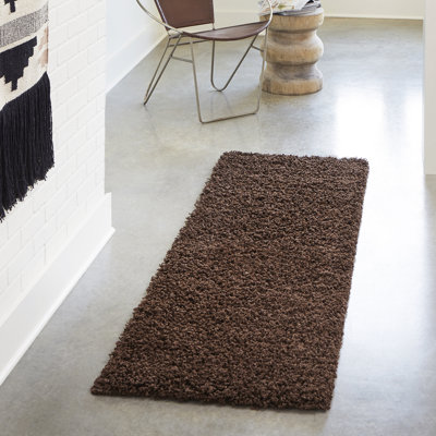 Tapis brun Renesha