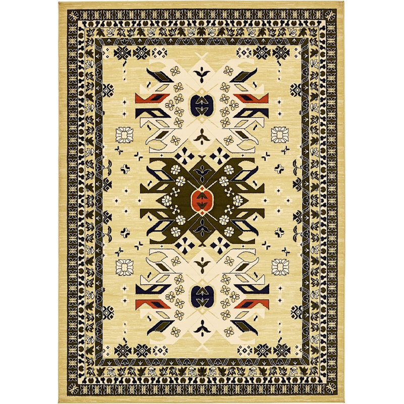 Adonnis Southwestern Indoor Rug, Rectangle 6' x 9'