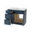 Disar Single Bathroom Vanity with Quartz Top-122120488-122120486