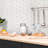 Ackland 11 in. x 13 in. Polished Marble Mosaic Floor and Wall Tile-87316327