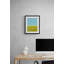 Bird on a Fence Framed Print