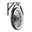 22 Inch Wall Mounted Fan with Light Remote 6 Speed for Patio Workshop