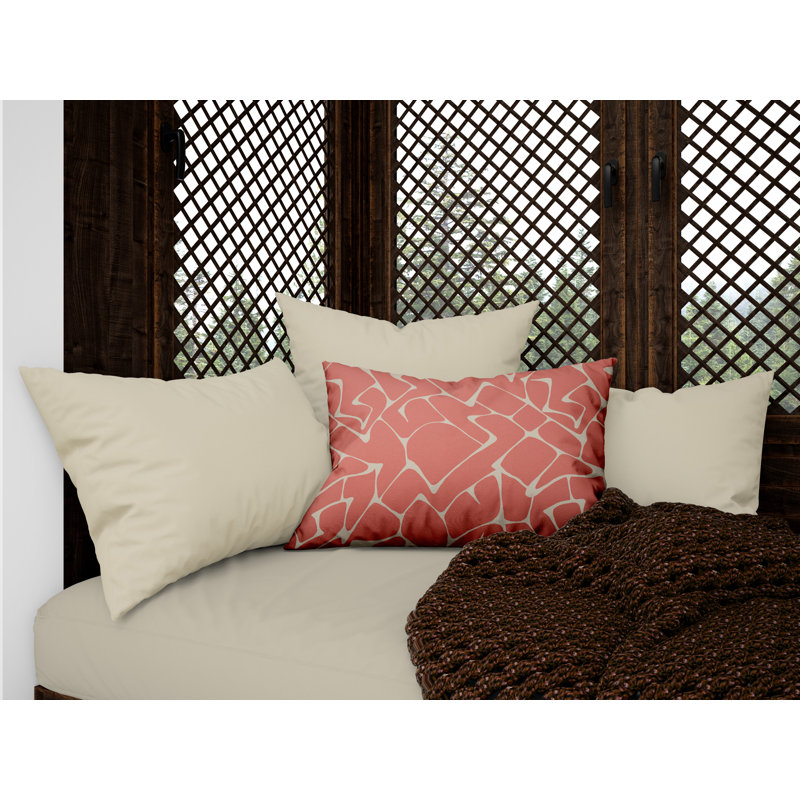 Housse de coussin d'extérieur Huxley, Pêche