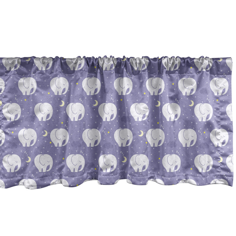 Multicolore_103243 cantonnière Ambesonne, L 54 po x L 12 po