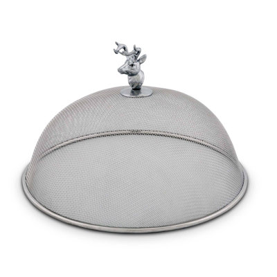 Arthur Court Designs Antler Stainless Steel Cover