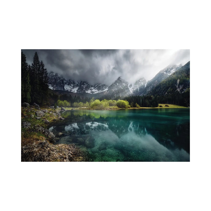Azul Turquesa by Juan Pablo De Miguel - Wrapped Canvas Print, 30.48 cm H x 45.72 cm W