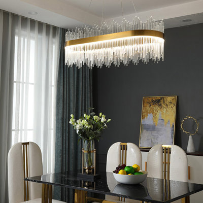 Led Chandelier Ceiling Light Modern Crystal Light Shades For Livingroom, Bedroom