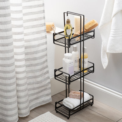 Noir 3 Tier Spa Tower in Black