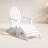 Leighton Plastic/Resin Folding Adirondack Chair with Ottoman-1702477658