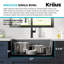 KRAUS Bellucci 30 in. Undermount Workstation Granite Kitchen Sink with Accessories-53212478