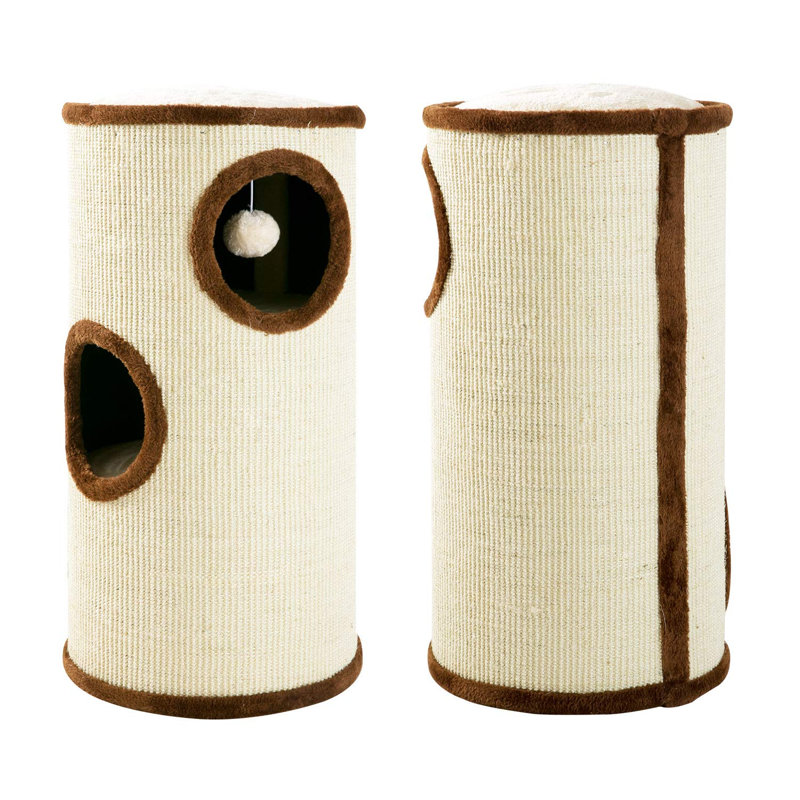 Bernadette 71 cm H Cat Tree / Condo, Beige