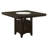 Sylinda 9-piece Square Counter Height Dining Set Cappuccino-1631918389