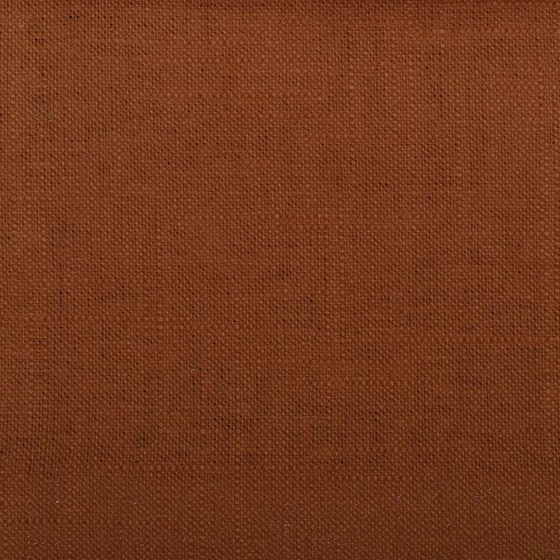 Burton Solid Linen Fabric, Bronze