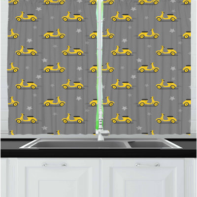Tailored Kitchen Curtain