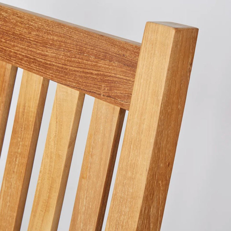 Chaise berçante en teck Jakarta