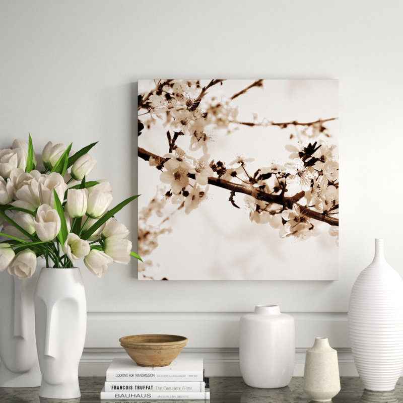 Sakura I Print by Sofia Fox, 24" H x 24" W x 1.5" D, Plexi