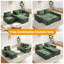 3 Seater Corduroy Sofa & Chaise-2081776118