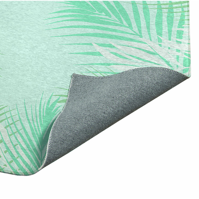 Tapis extérieur Waving Palm, Rectangle 5 pi x 7 pi