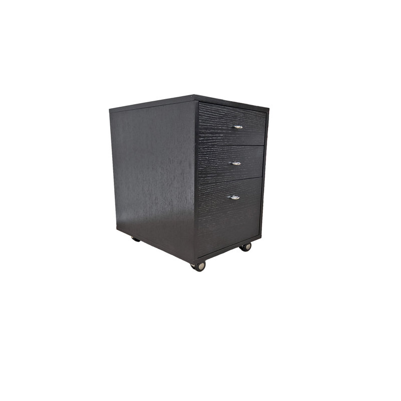 BALI Black Filing Cabinet