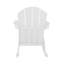 Chaise Adirondack à bascule en plastique / résine Laguna (ensemble de 4)-259206273
