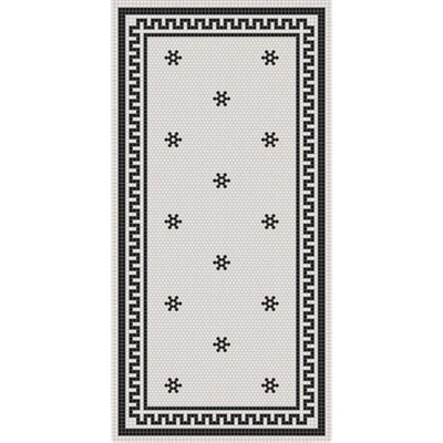 Tapis de cuisine noir Tuxedo