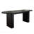 Extendable Dining Table 4-8 Person Oval Wooden Strip Base Family-571484918