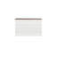 Grand lit escamotable avec tiroir de rangement et station de charge Murphy, port USB, cadre de lit escamotable en pin massif pour bureau personnel, studio ou chambre d'amis, noyer blanc