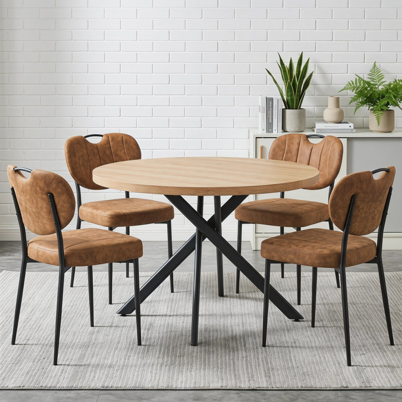 Foldable Dining Table, Oak