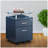 15.75'' Wide 2 -Drawer Mobile File Cabinet-841056473