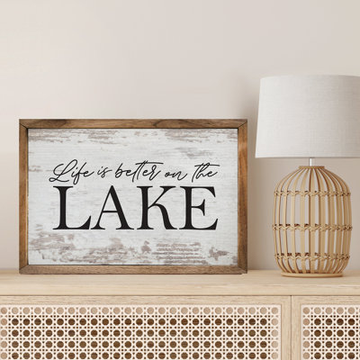 «Better On The Lake Whitewash»